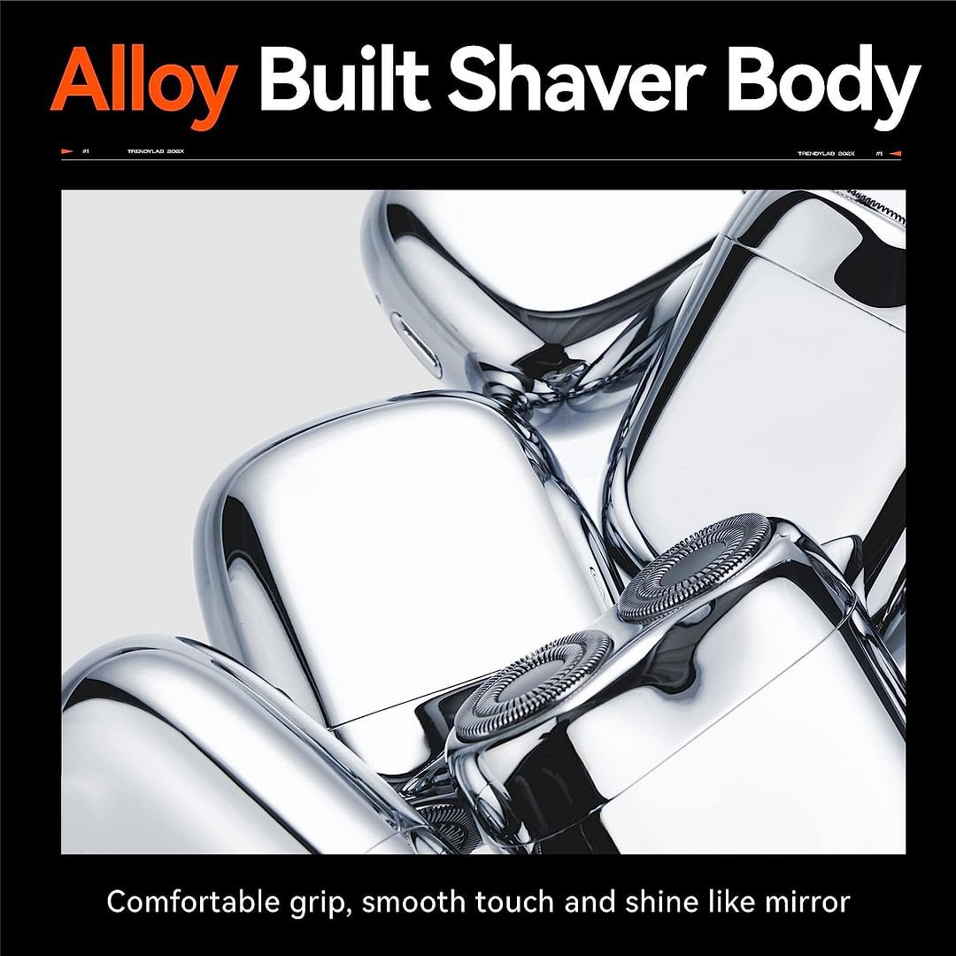 2025New Upgrade Pocket Shaver USB Mini Shavers for Men Rechargeable Waterproof Compact Electric Razor for Home, Car, Travel