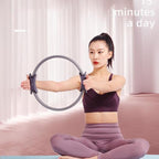 NOW! Pilates Ring Fitness Trainer – Adjustable Resistance, Tones Arms/Legs/Core & Perfect for Home Workouts
