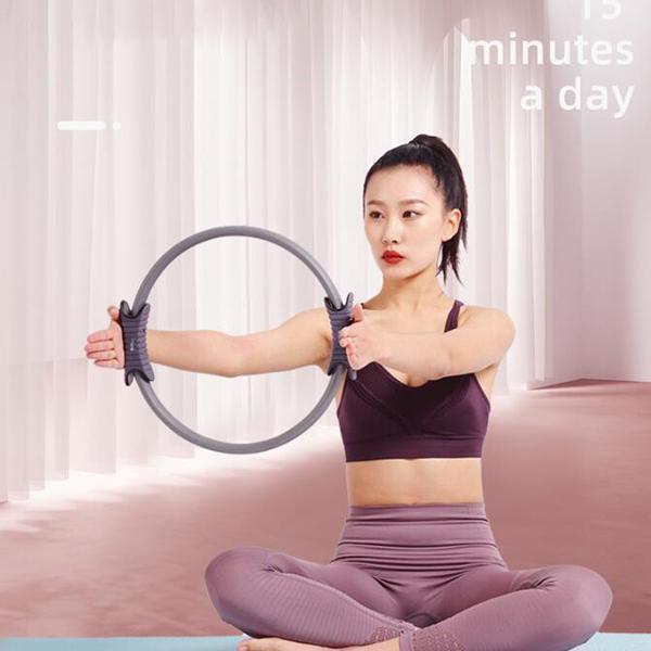NOW! Pilates Ring Fitness Trainer – Adjustable Resistance, Tones Arms/Legs/Core & Perfect for Home Workouts
