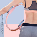 NOW! Pilates Ring Fitness Trainer – Adjustable Resistance, Tones Arms/Legs/Core & Perfect for Home Workouts