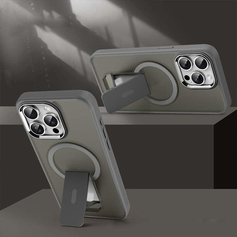 Magnetic KickStand Shockproof Phone Case for iPhone 15-11 Series