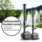 Make your own artificial fountain ！！！ Durable Versatile Adjustable Fountain Pump