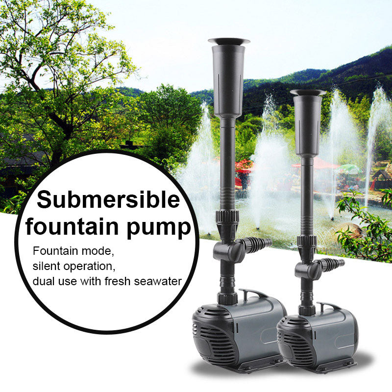 Make your own artificial fountain ！！！ Durable Versatile Adjustable Fountain Pump