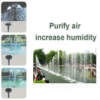 Make your own artificial fountain ！！！ Durable Versatile Adjustable Fountain Pump