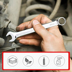 Double-Head Combination Wrench Set with Storage Bag