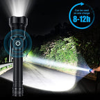 20000 Lumen Tactical Flashlight-Extreme Beam & Power Bank Function