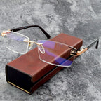 Sapphire high hardness Anti blue progressive Far And Near Dual-Use Reading Glasses