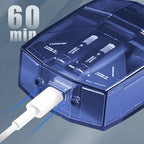 New Design Transparent and Silent Mini Electric Shaver