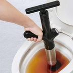 High-pressure toilet uncloggers