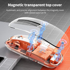 Amazing Universal Mouse! Rechargeable Transparent Shell Bluetooth Wireless Mouse