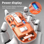 Amazing Universal Mouse! Rechargeable Transparent Shell Bluetooth Wireless Mouse