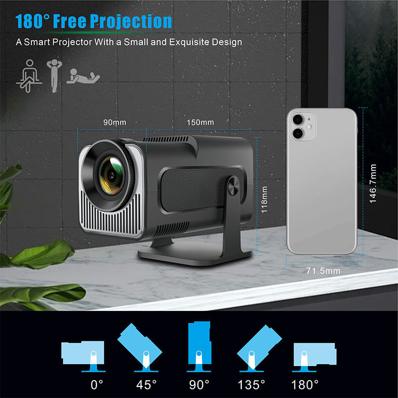 Anniversary-Promotion Limit Time Portable HD Adjustable Low Noise Projector
