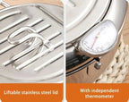 Stainless Steel Deep Fryer, Deep-fry Delicious Food Easily