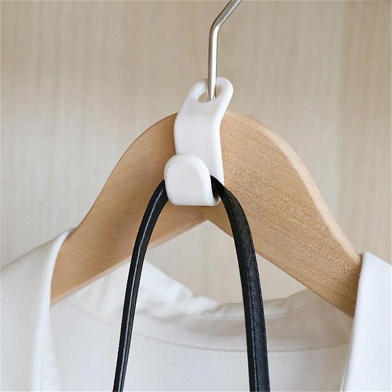 Space-Saving Hanger Connector Hooks – Doubles Closet Space, Sturdy & Easy to Use