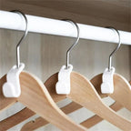 Space-Saving Hanger Connector Hooks – Doubles Closet Space, Sturdy & Easy to Use