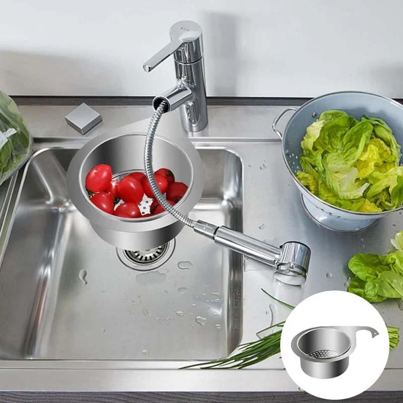 BUY 1 FREE 1 & Swan Shape Stainless Steel Sink Strainer Basket