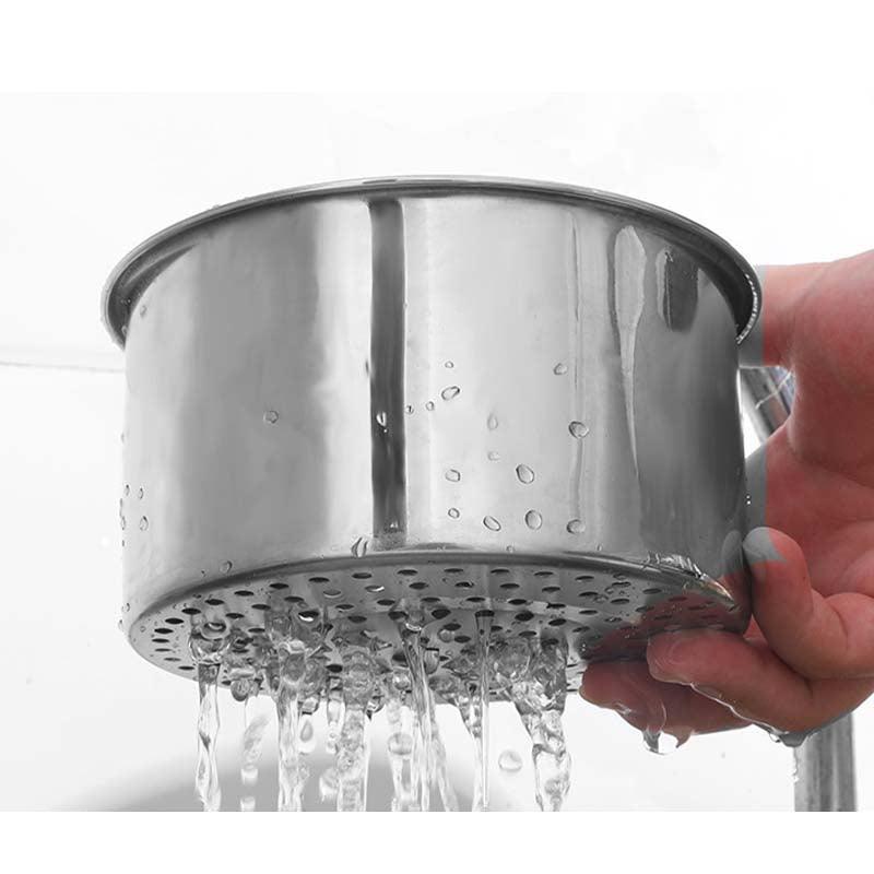 BUY 1 FREE 1 & Swan Shape Stainless Steel Sink Strainer Basket