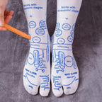 Reflexology Chart Socks