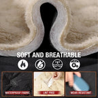 NOW! Unisex Plush Jogging Pants - Brushed Interior with Elastic Waist for Ultimate Comfort & Versatile Style