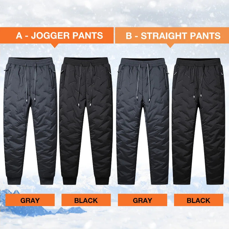 NOW! Unisex Plush Jogging Pants - Brushed Interior with Elastic Waist for Ultimate Comfort & Versatile Style