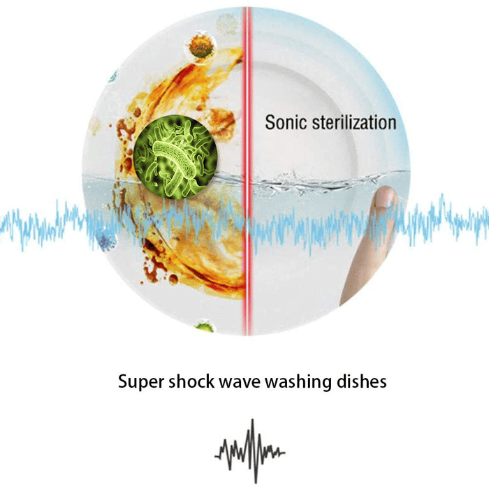 Portable Ultrasonic Washing Machine