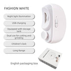 Perfect for All Ages 3-in-1 Automatic Electric Nail Clipper with Polishing - Safe & Convenient