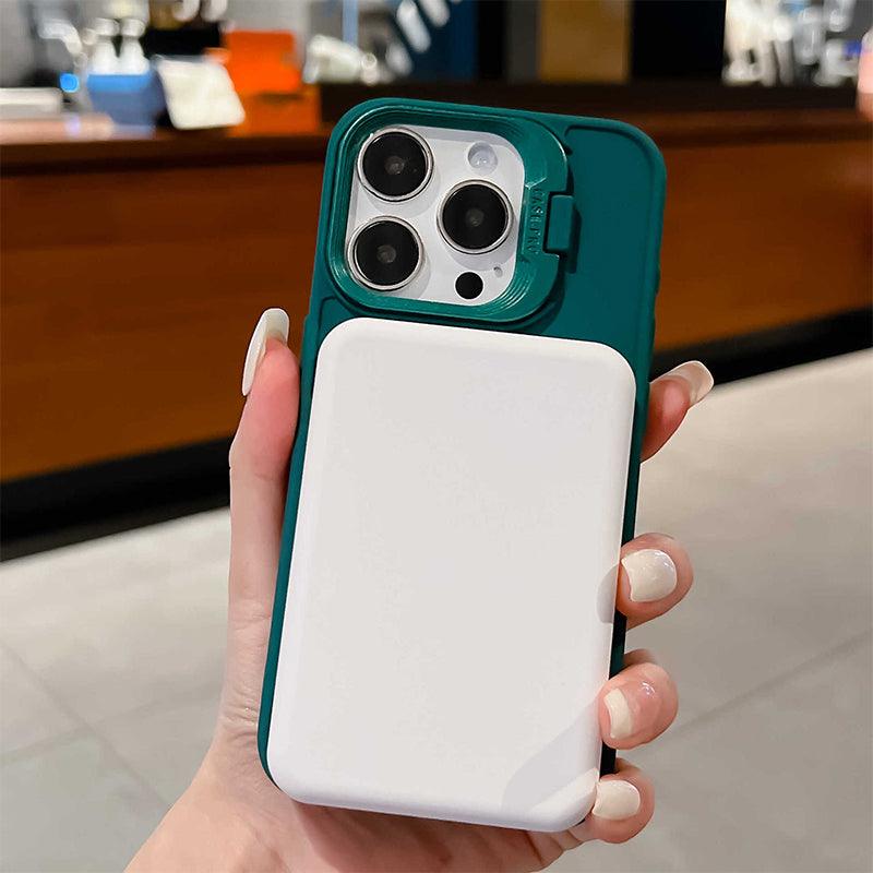 IPhone 16 is coming! Silicone Magnetic Case with Invisible Lens Stand