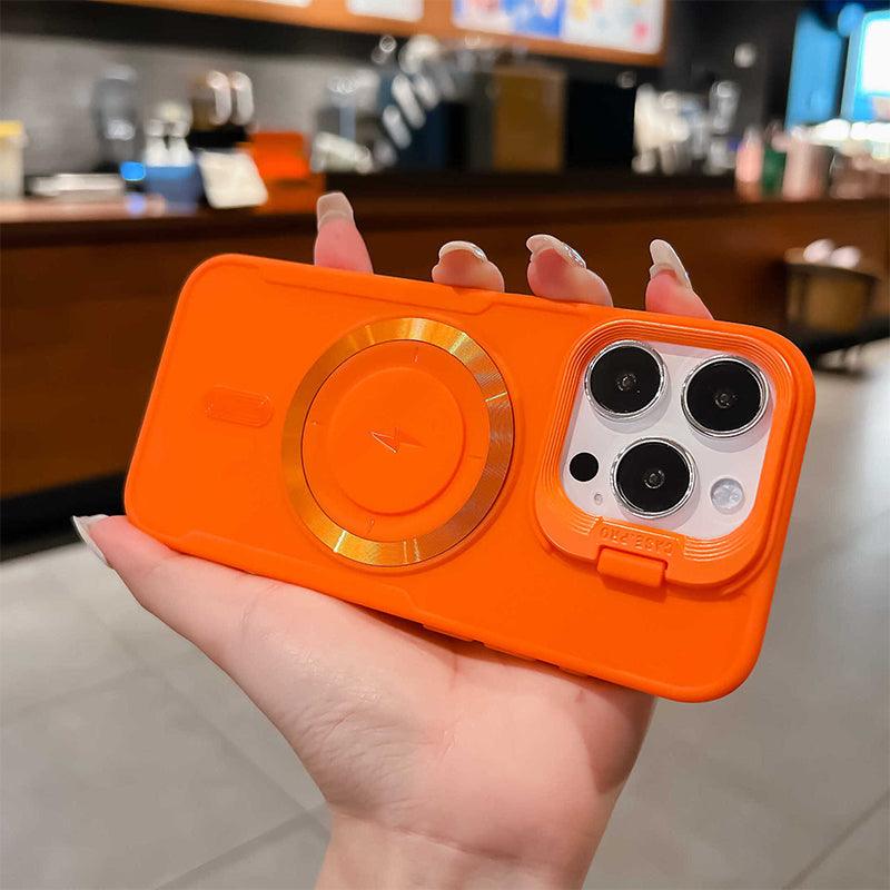 IPhone 16 is coming! Silicone Magnetic Case with Invisible Lens Stand