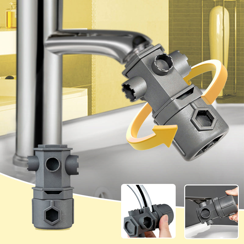 Home Essentials All-In-One Wrench Tool Set for Faucet