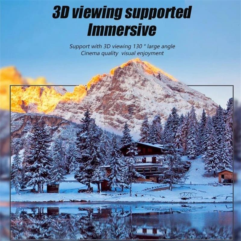 NOW! High Definition Projection Screen - 120-inch Diagonal with Matte White Surface for Crystal Clear Home Cinema Experience