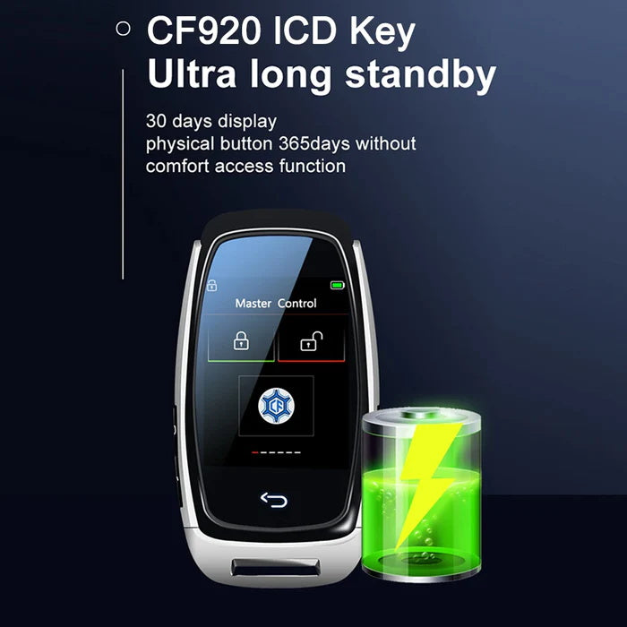Smart LCD Remote Car Key