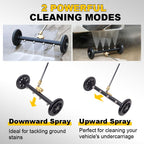 Undercarriage Pressure Cleaner Water Broom