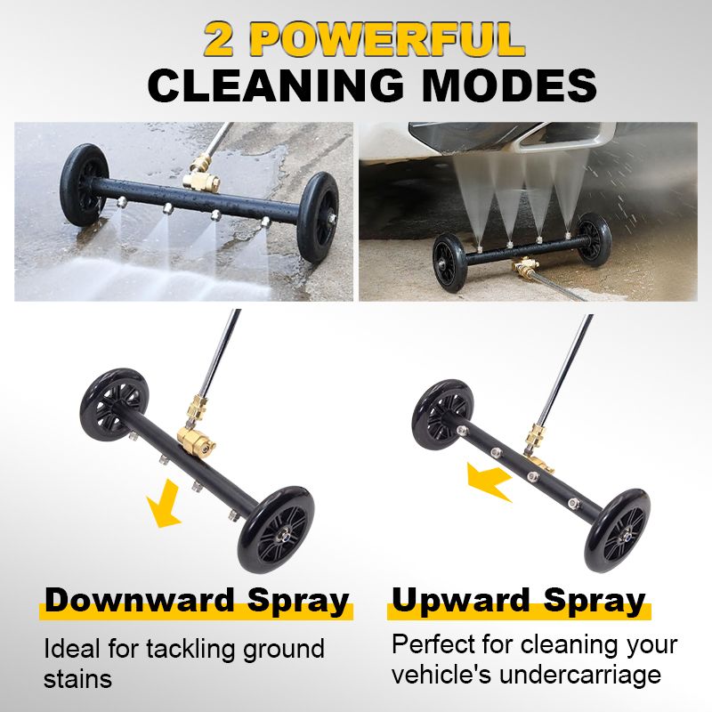 Undercarriage Pressure Cleaner Water Broom