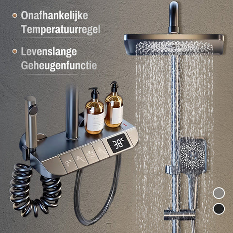 Modern Luxury Intelligent Shower Set With Constant Temperature Under Pressure