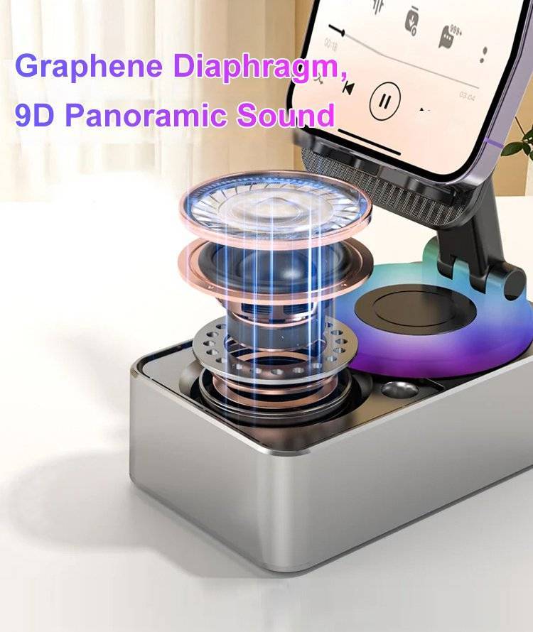 Hot Sell Bluetooth Audio Power Bank Holder