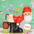 Christmas Big Sale Funny Santa Bubble Blowing Machine