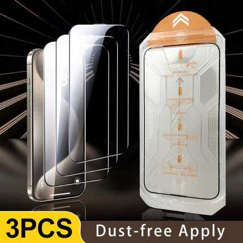 New Invisible Screen Protector -Fingerprint-Proof Dust Free Without Bubbles