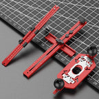 Multi-Function Aluminum Router Base: 3-in-1 Solution for Trimming, Rounding, and Grooving