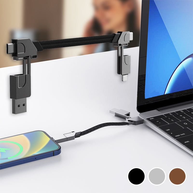 LIMIT TIME All-in-1 Portable Keychain 60W Fast Charging Cable