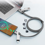 LIMIT TIME All-in-1 Portable Keychain 60W Fast Charging Cable