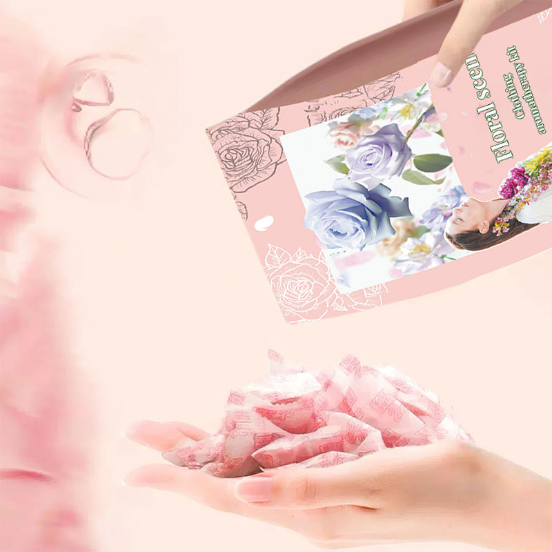 Floral Camphor Balls, Insect Repellent and Mold Proof
