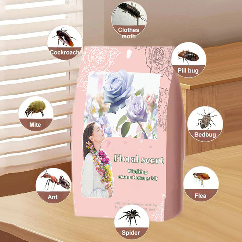 Floral Camphor Balls, Insect Repellent and Mold Proof