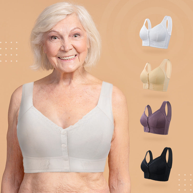 Front Closure Breathable Bra