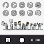 12-Point Universal Joint Socket Set