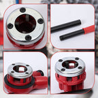 Manual Pipe Threader Ratchet Kit with Case