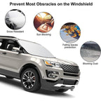 All-Weather Windshield Cover — Protects Against Ice, Snow, and Sunlight. Fits All Sedans and SUVs