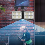 Eco-Friendly Lighting：Waterproof Outdoor Solar Lights with Motion Sensor