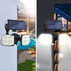Eco-Friendly Lighting：Waterproof Outdoor Solar Lights with Motion Sensor