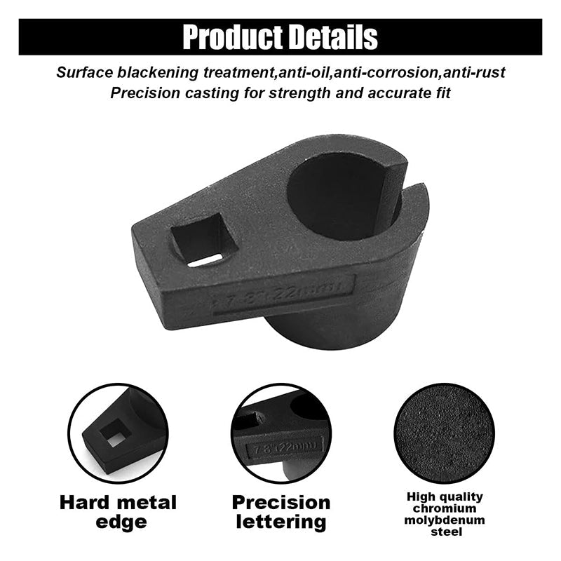 Car Offset Oxygen Sensor Socket for Easy Installation & Removal