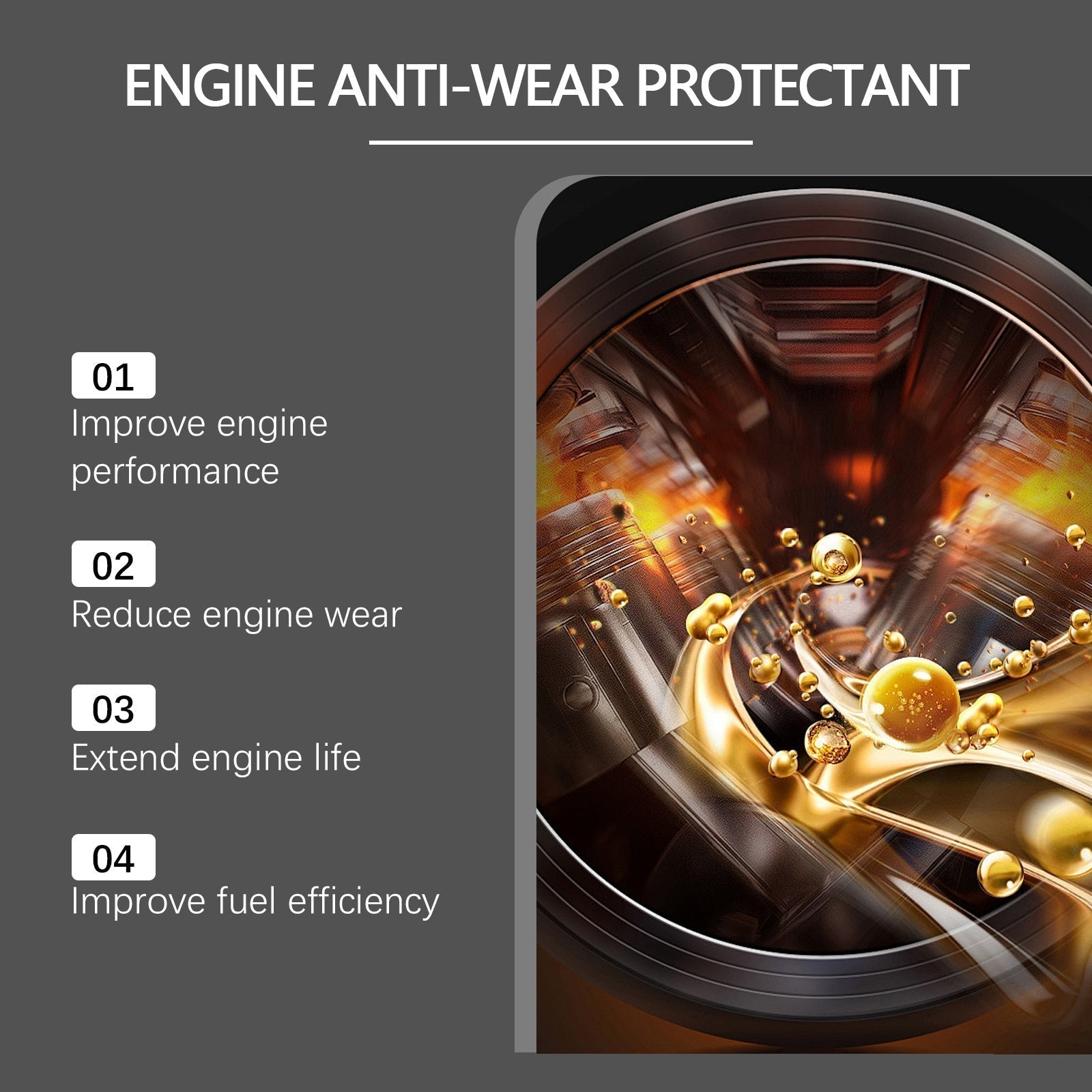 Buy More Get More Free Highly Effective Engine Anti-Wear Protectant